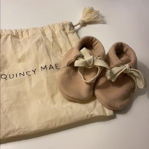 Quincy Mae baby booties